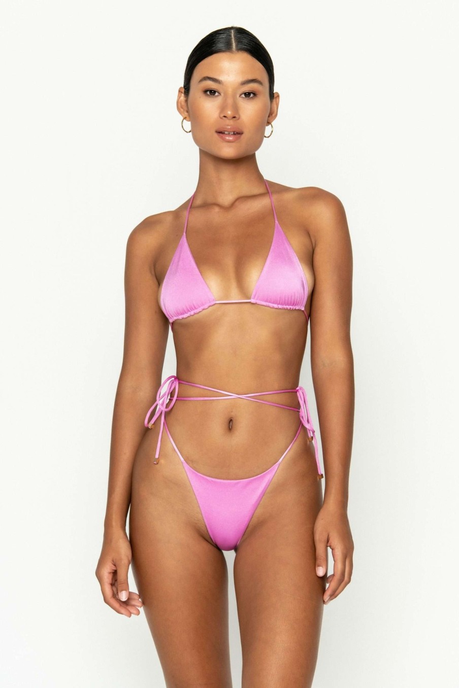 Tops * | Top Selling Kaia Triangle Bikini Top Profumo