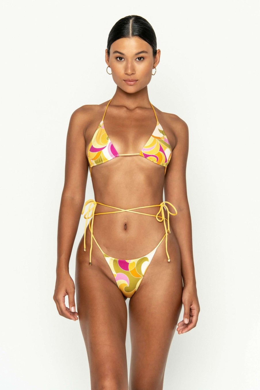 Bottoms * | Clearance Milla Tie Side Bikini Bottoms Allegria