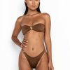 Tops * | Top Selling Cece Rum Bandeau Bikini Top Pascolo