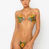 Tops * | Excellent Quality Xena Halter Bikini Top Baroque