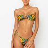 Tops * | Excellent Quality Cece Bandeau Bikini Top Baroque