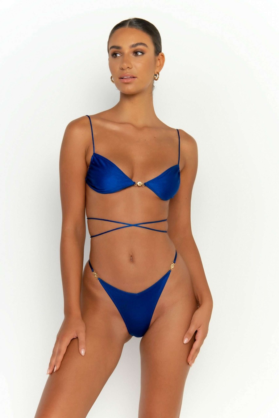 Tops * | Sale Ella Bralette Bikini Top Olympus