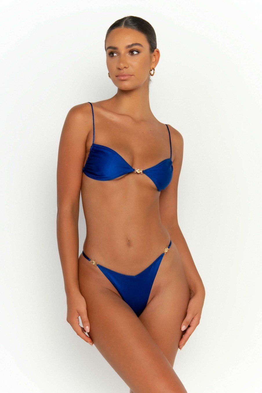 Tops * | Sale Ella Bralette Bikini Top Olympus