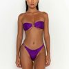 Tops * | Unique Cece Bandeau Bikini Top Petunia