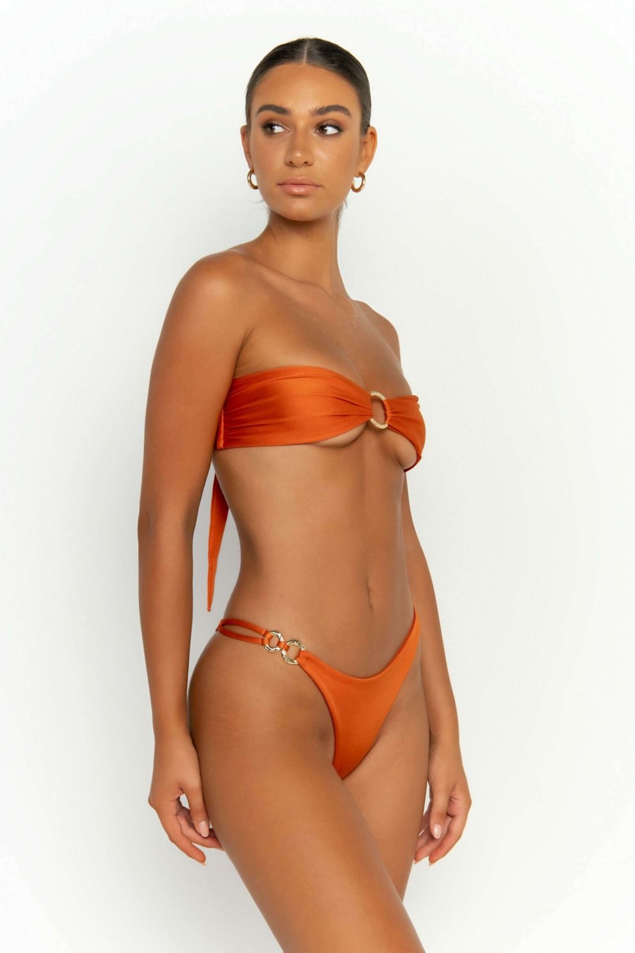 Tops * | Top Sellers Cece Bandeau Bikini Top Egitto