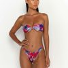 Tops * | Popular Cece Bandeau Bikini Top Rococo