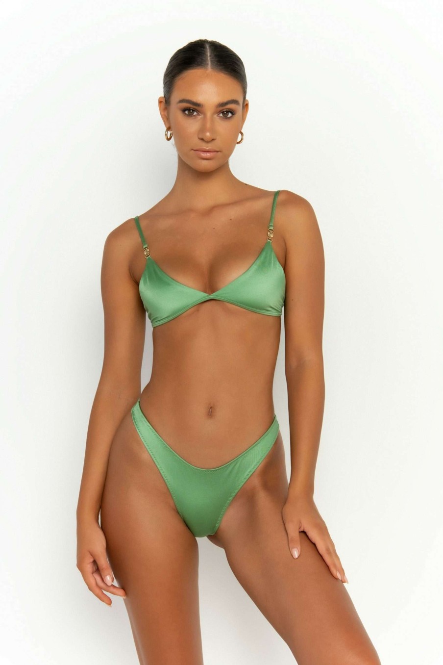 Tops * | Top Selling Juliet Bralette Bikini Top Maltese