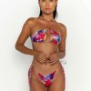 Tops * | Top Sellers Celene Halter Bikini Top Rococo